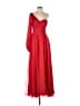 Mac Duggal 100% Polyester Red Cocktail Dress Size 2 - photo 1