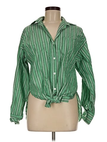 Etiquette Long Sleeve Blouse (view 1)