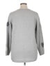 Coldwater Creek Hearts Silver Pullover Sweater Size XL - photo 2