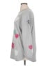 Coldwater Creek Hearts Silver Pullover Sweater Size XL - photo 5