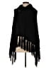 Tamsc 100% Acrylic Black Poncho One size - photo 1