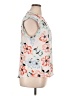 Candie's 100% Polyester Floral Ivory Sleeveless Blouse Size XL - photo 4