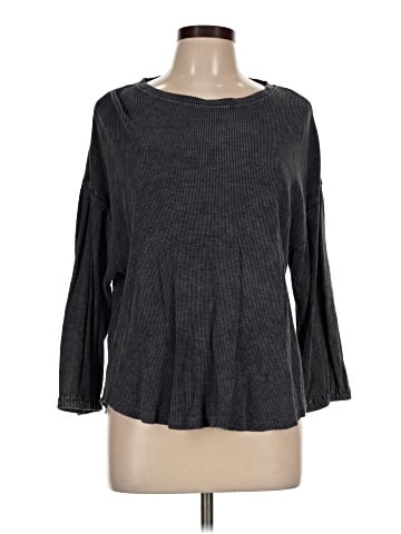 Time and Tru 3/4 Sleeve T-Shirt (view 1)
