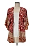 Michael Stars 100% Viscose Red Kimono One size - photo 1