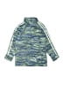 Adidas 100% Polyester Green Zip Up Hoodie Size 7 - photo 1