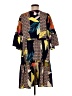 Funlingo 100% Polyester Print Black Casual Dress Size L - photo 2