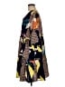 Funlingo 100% Polyester Print Black Casual Dress Size L - photo 5