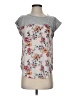 MASON & BELLE 100% Polyester Gray Short Sleeve Top Size XS - photo 1