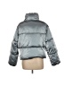 Old Navy 100% Nylon Metallic Silver Snow Jacket Size M - photo 2