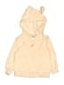 Carter's Tan Zip Up Hoodie 6-9 MO / 9 MO - photo 1