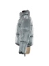 Old Navy 100% Nylon Metallic Silver Snow Jacket Size M - photo 5
