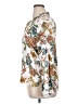Evolverie 100% Viscose Floral White 3/4 Sleeve Blouse Size XL - photo 5