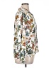 Evolverie 100% Viscose Floral White 3/4 Sleeve Blouse Size XL - photo 4