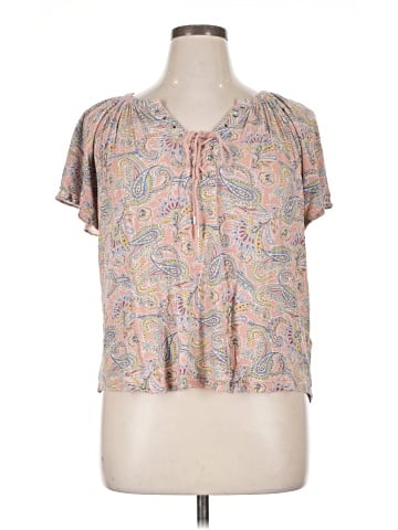 Chaps Short Sleeve Blouse (view 1)