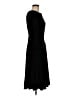 Unique Vintage Solid Black Cocktail Dress Size M - photo 4