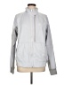 Nike 100% Polyester Gray Track Jacket Size L - photo 1
