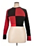 DC Comics Color Block Red Turtleneck Sweater Size XL - photo 1
