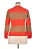 French Connection Color Block Orange Pullover Sweater Size XL - photo 2