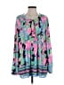 Lilly Pulitzer 100% Polyester Pink Long Sleeve Blouse Size L - photo 1