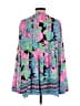 Lilly Pulitzer 100% Polyester Pink Long Sleeve Blouse Size L - photo 2