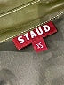 STAUD 100% Polyurethane Green Trenchcoat Size XS - photo 6