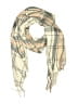 Unbranded Plaid Ivory Scarf One size - photo 1