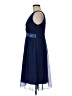 Assorted Brands 100% Polyester Blue Cocktail Dress Size M - photo 5