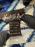 Heritage Road 100% Polyester Argyle Blue 3/4 Sleeve Blouse Size 8 - photo 7