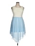 rue21 100% Polyester Color Block Blue Cocktail Dress Size XL - photo 1