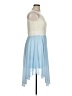 rue21 100% Polyester Color Block Blue Cocktail Dress Size XL - photo 4