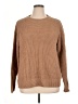 Time and Tru 100% Recycled Polyester Solid Tan Pullover Sweater Size 16 - photo 1