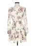 City Studio Floral Ivory Cocktail Dress Size XXS - photo 1