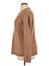 Time and Tru 100% Recycled Polyester Solid Tan Pullover Sweater Size 16 - photo 5