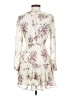 City Studio Floral Ivory Cocktail Dress Size XXS - photo 2