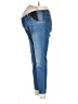 Isabel Maternity Color Block Blue Jeans Size 8 Maternity - photo 5