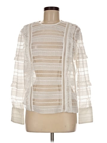 Self-Portrait Lace Blouse (view 1)