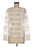 Self-Portrait 100% Polyester Solid Ivory Lace Blouse Size 8 - photo 1