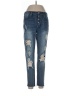 Almost Famous Stars Blue Jeans Size 11 - photo 1