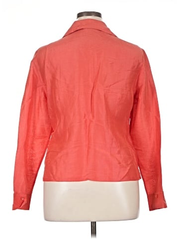 Peter Nygard 3/4 Sleeve Button-Down Shirt (view 2)