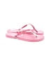 Old Navy Pink Flip Flops Size 8 - photo 1