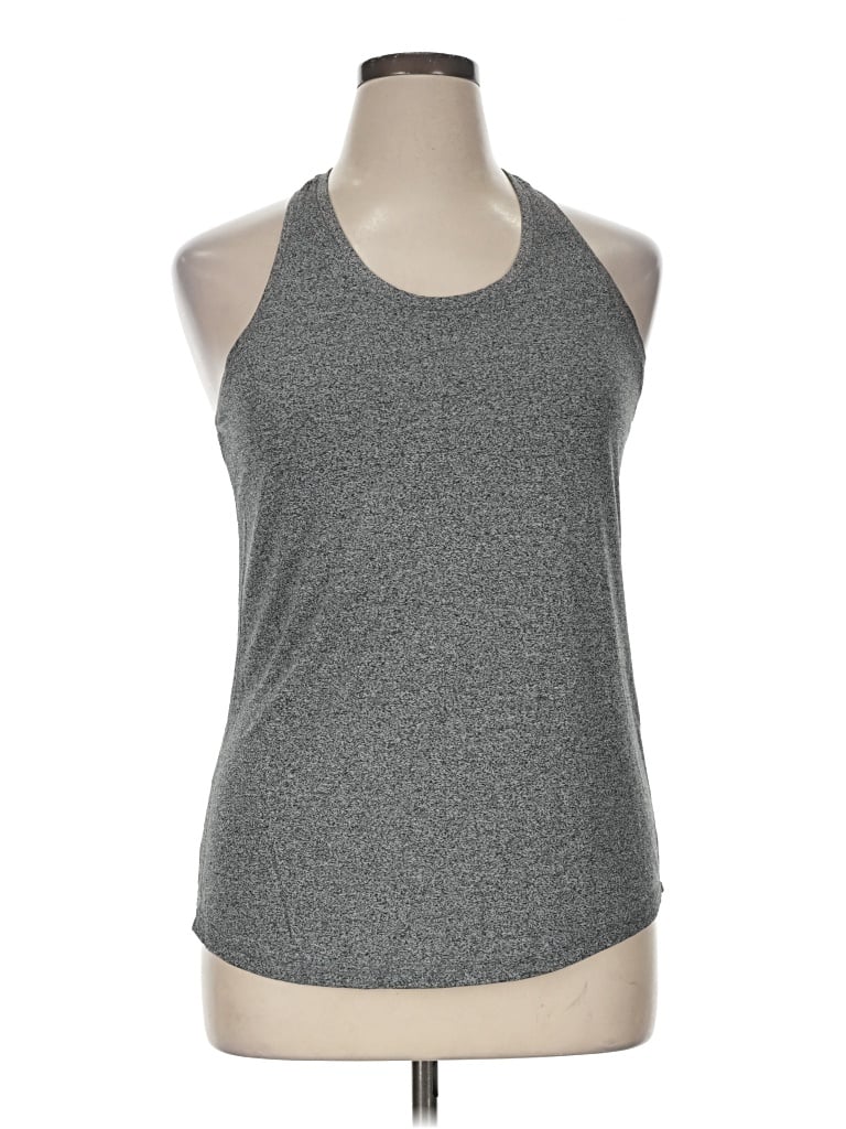 Pre-owned Tek Gear Active Tank Top In Gray