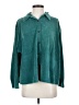 Coldwater Creek Teal Long Sleeve Button-Down Shirt Size S (estimated) - photo 1