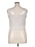 Yummy Sweater Co. Silver Sleeveless Top Size XL - photo 2