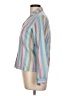Assorted Brands Stripes Blue Long Sleeve Blouse Size 10 - photo 5