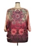 Westbound Burgundy 3/4 Sleeve Blouse Size 3X - photo 2