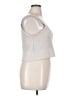 Yummy Sweater Co. Silver Sleeveless Top Size XL - photo 4