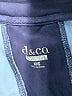D&Co. Blue Track Jacket Size XXS - photo 6