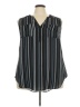 Torrid 100% Polyester Black Sleeveless Blouse Size 3X Plus (3) - photo 1