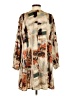 Glam Print Tan Casual Dress Size S - photo 2