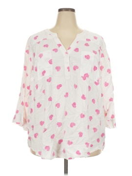 Torrid 3/4 Sleeve Blouse (view 1)